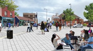 forest gate station - architects impression of proposed urban realm_138993