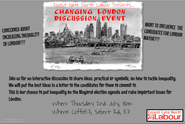 FGN Changing London Ward Meeting Flyer